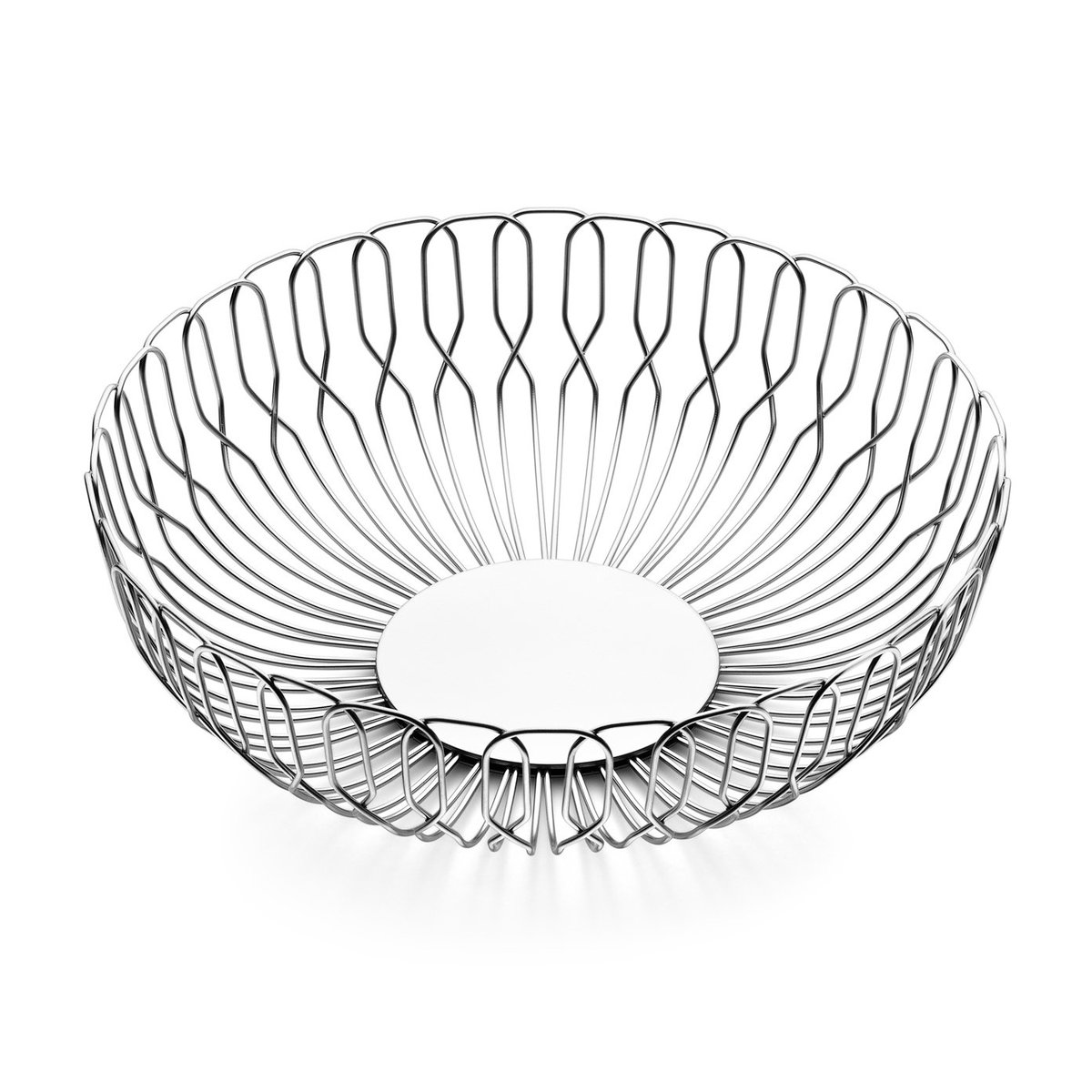 Georg Jensen Alfredo bread basket large, o 26 cm | Scandinavian Design | Bread baskets | Grey