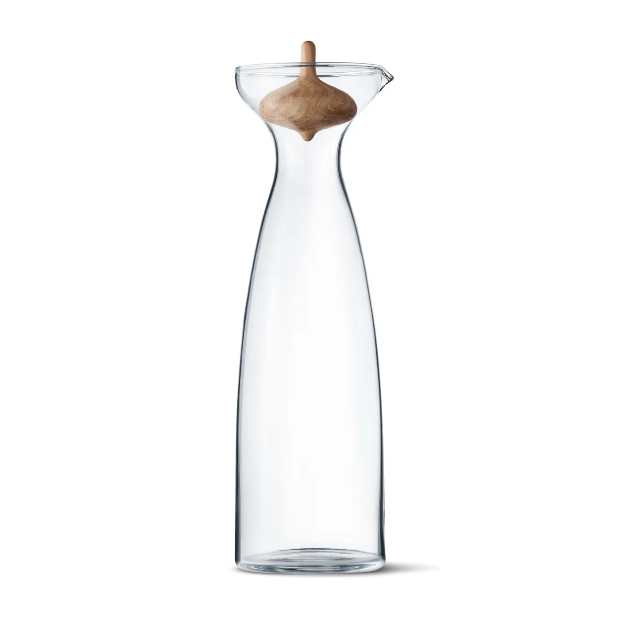 Georg Jensen Alfredo glass decanter 1 l | Scandinavian Design | Water jugs and carafes | Transparent