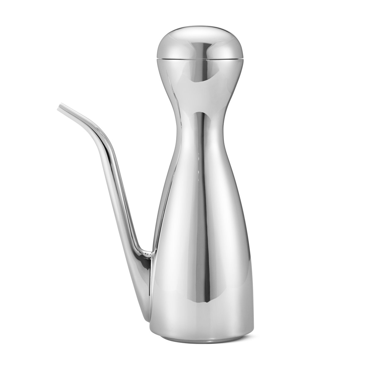 Georg Jensen Alfredo oil and vinegar jug 30 cl | Scandinavian Design | Bottles, pourers & drizzlers | Silver-coloured