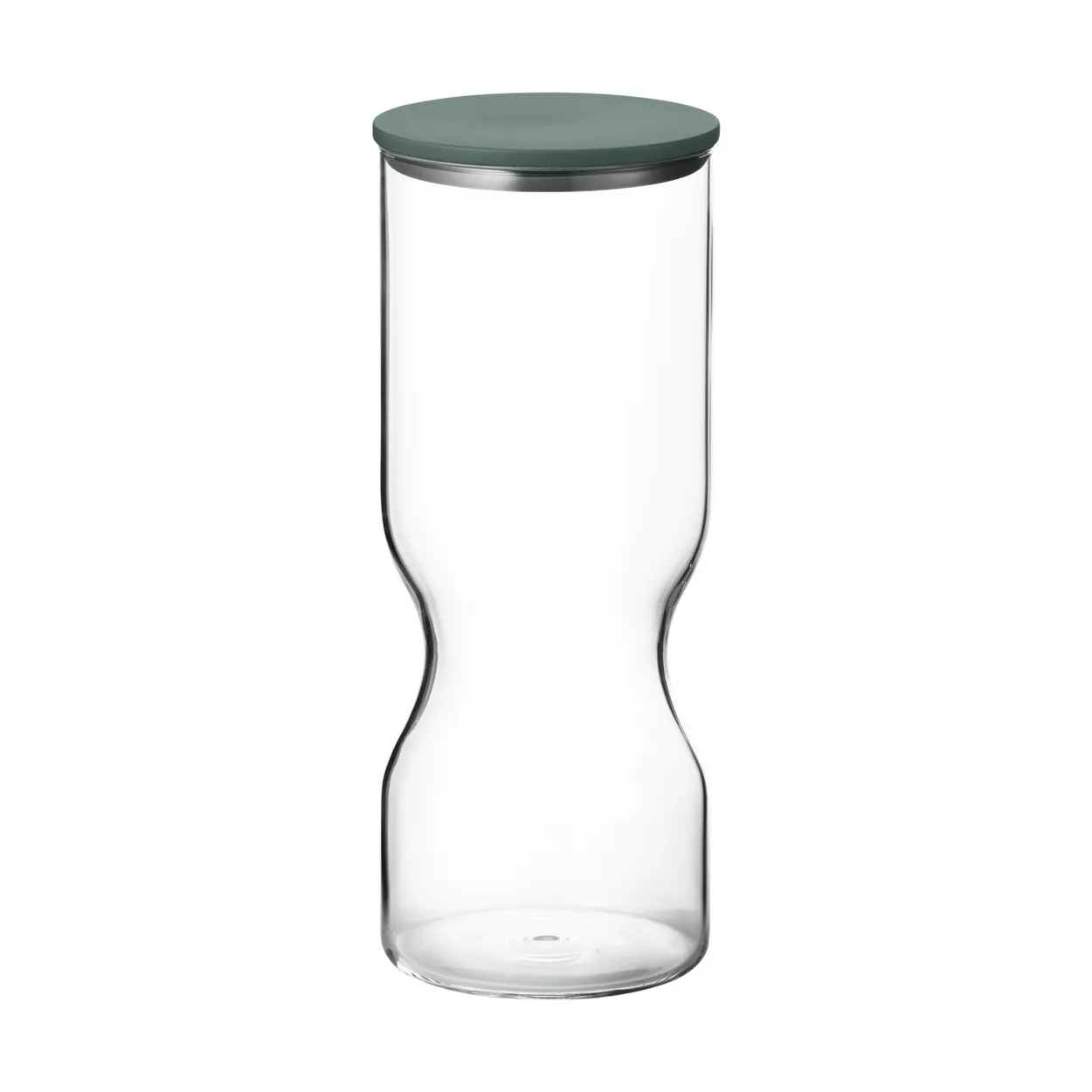 Georg Jensen Alfredo storage container large 1.5 L Glass-green