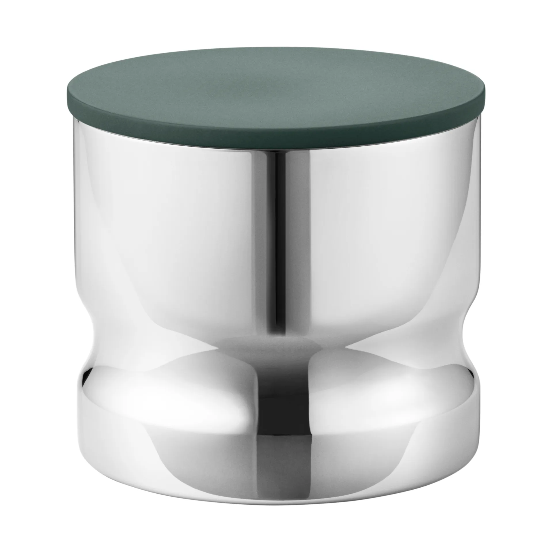 Alfredo storage container mini 0,5 L, Stainless steel-green Georg Jensen