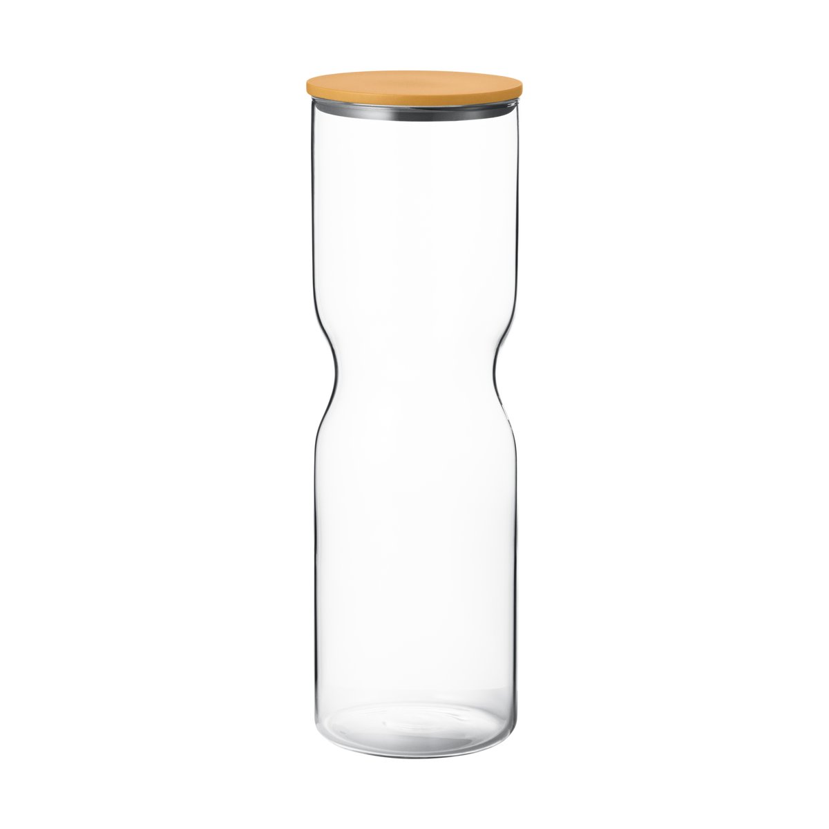 Georg Jensen Alfredo storage container X-large 2 L Glass-yellow