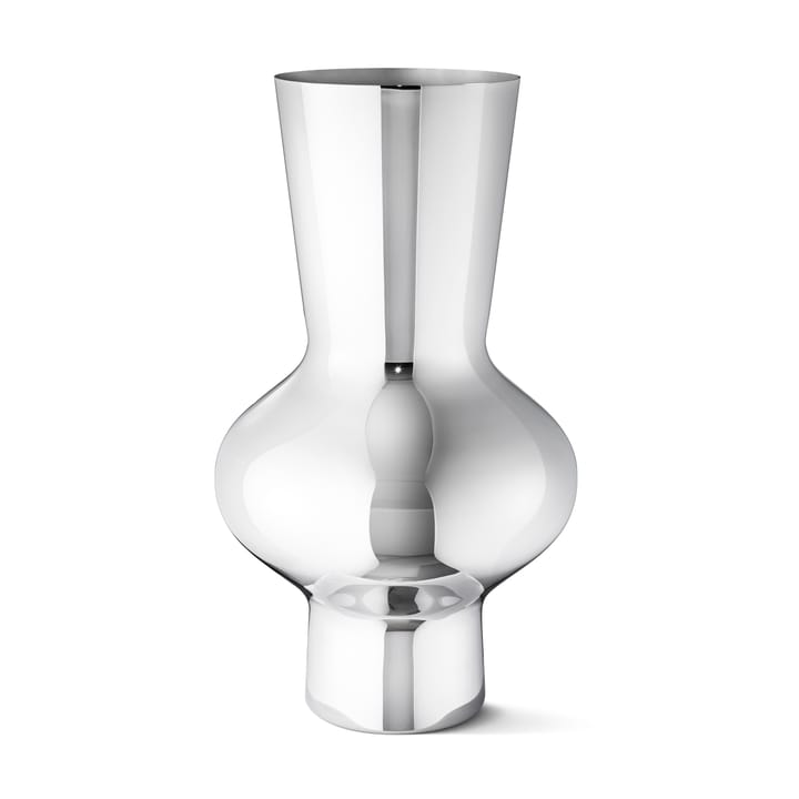 Alfredo vase stainless steel - large, 47 cm - Georg Jensen