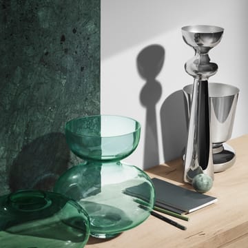 Alfredo vase stainless steel - small, 22 cm - Georg Jensen