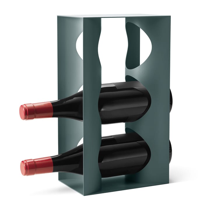 Alfredo wine rack 3 flboxor 33.6x12 cm - Artichoke green - Georg Jensen