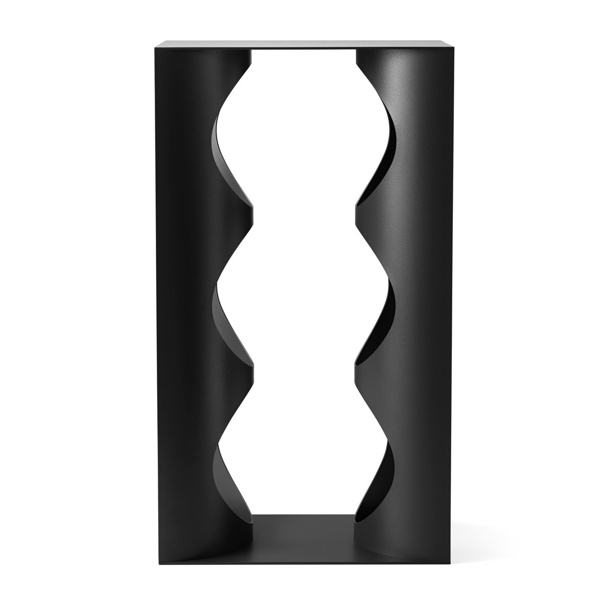 Georg Jensen Alfredo wine rack 3 flboxor 33.6x12 cm Black