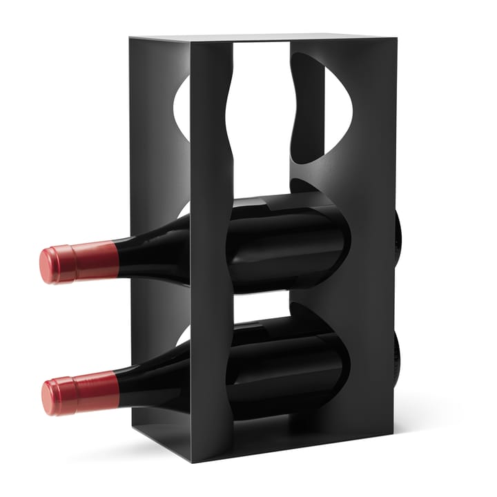 Alfredo wine rack 3 flboxor 33.6x12 cm - Black - Georg Jensen