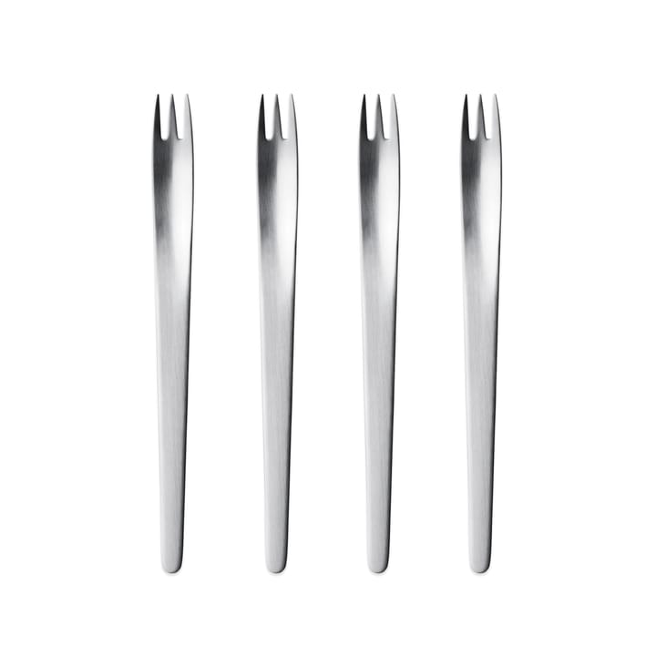 Arne Jacobsen cake fork - 4 pack - Georg Jensen