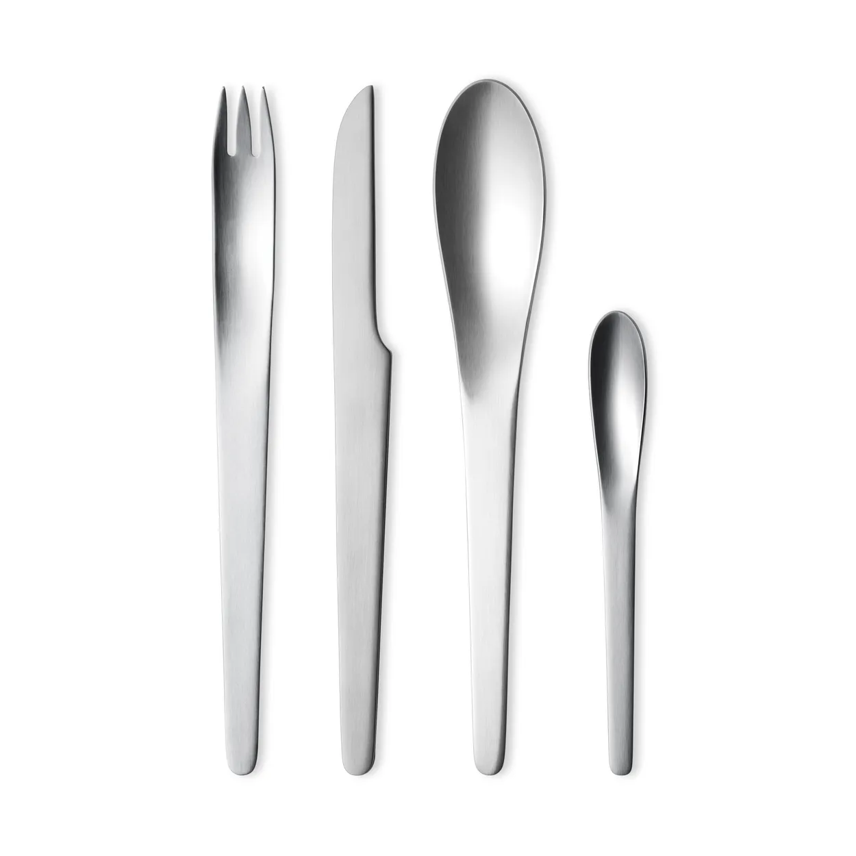 Georg Jensen Arne Jacobsen cutlery set 24 pcs | Scandinavian Design | Cutlery sets | Silver-coloured