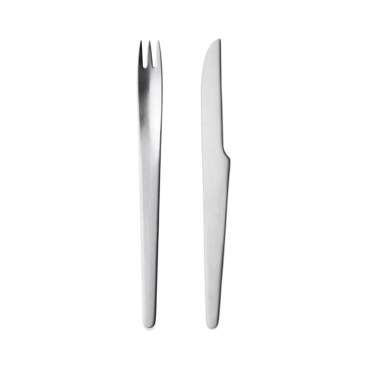 Arne Jacobsen dessert cutlery - 8 pieces - Georg Jensen