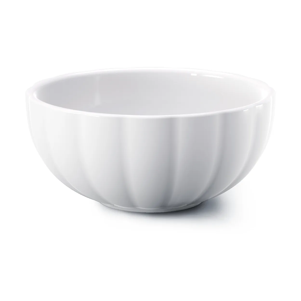 Georg Jensen Bernadotte bowl o7.4 cm 2-pack White | Scandinavian Design | Serving bowls | White