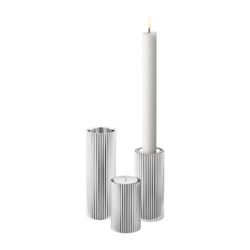 Bernadotte candle sticks 11 cm - Stainless steel - Georg Jensen