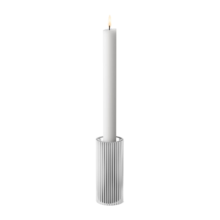 Bernadotte candle sticks 11 cm, Stainless steel Georg Jensen