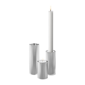 Bernadotte candle sticks 14 cm - Stainless steel - Georg Jensen