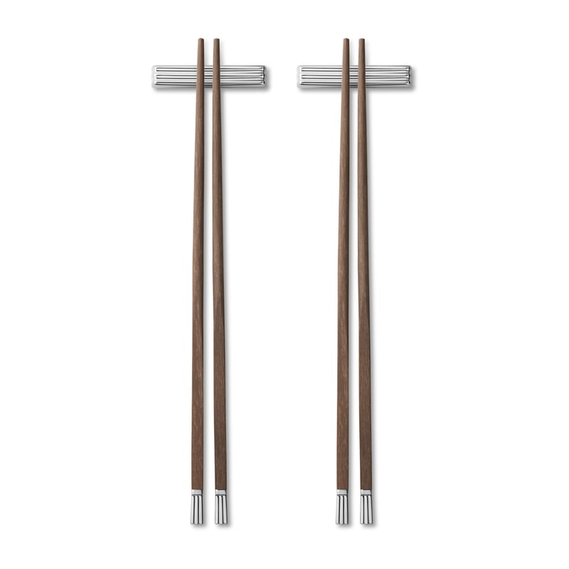 Georg Jensen Bernadotte chopsticks 2-pack Manilkara