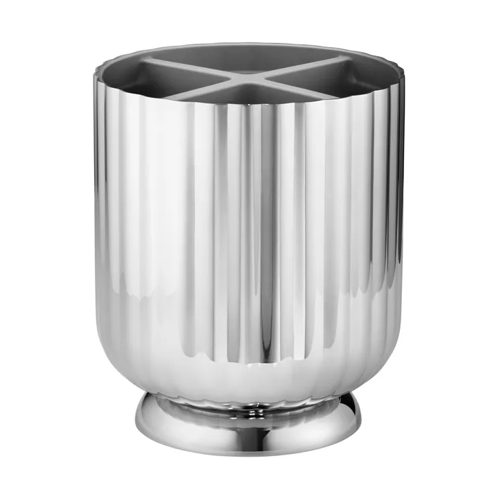 Bernadotte cutlery holder Ø13x15.1 cm - Stainless steel - Georg Jensen