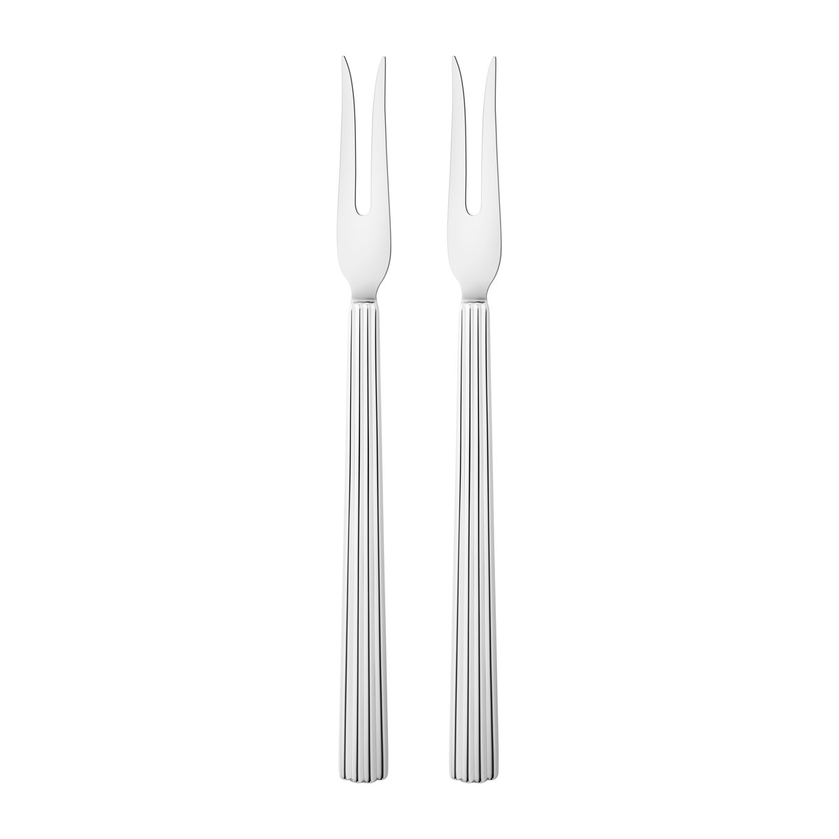 Georg Jensen Bernadotte fork for cold meats Stainless steel