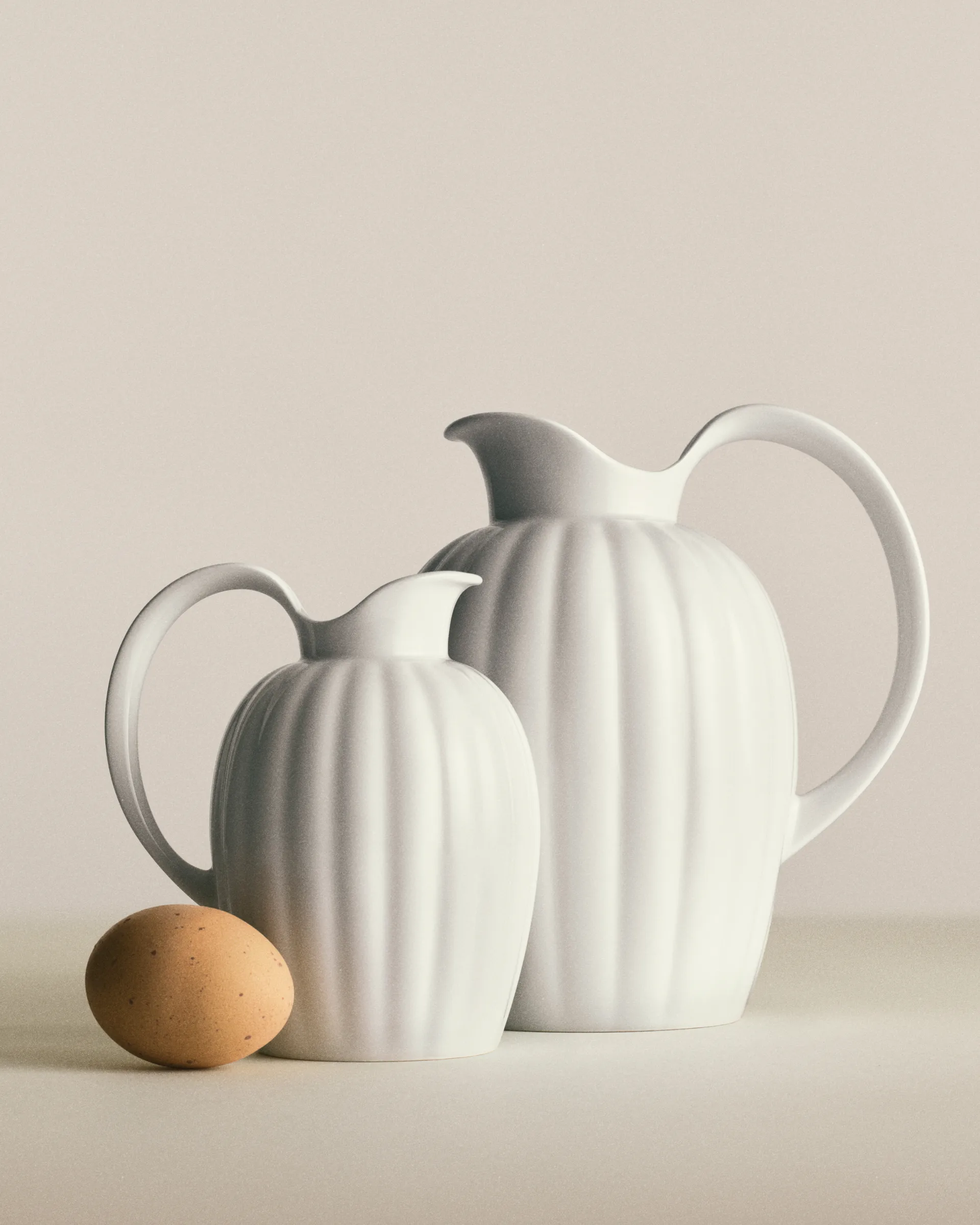 Bernadotte milk jug 50 cl, White Georg Jensen