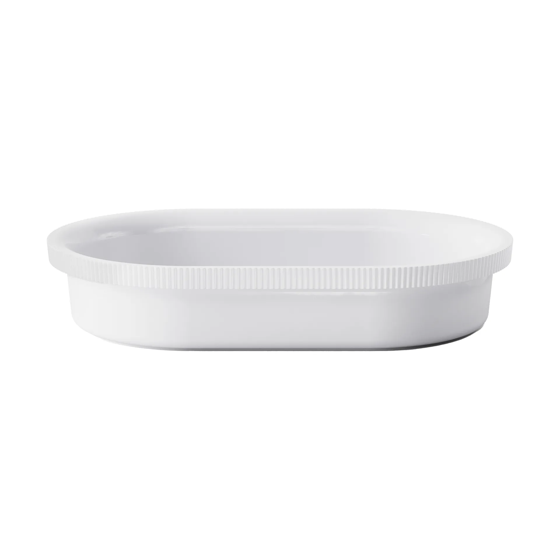 Bernadotte oven dish oval 20.1x31.6 cm, White Georg Jensen
