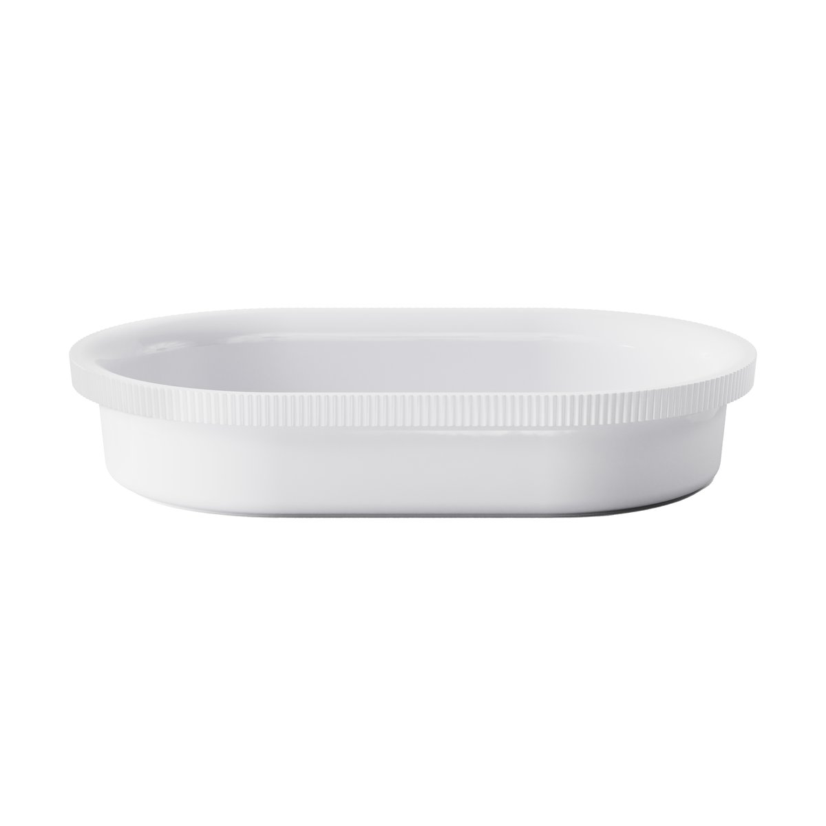 Georg Jensen Bernadotte oven dish oval 20.1x31.6 cm White