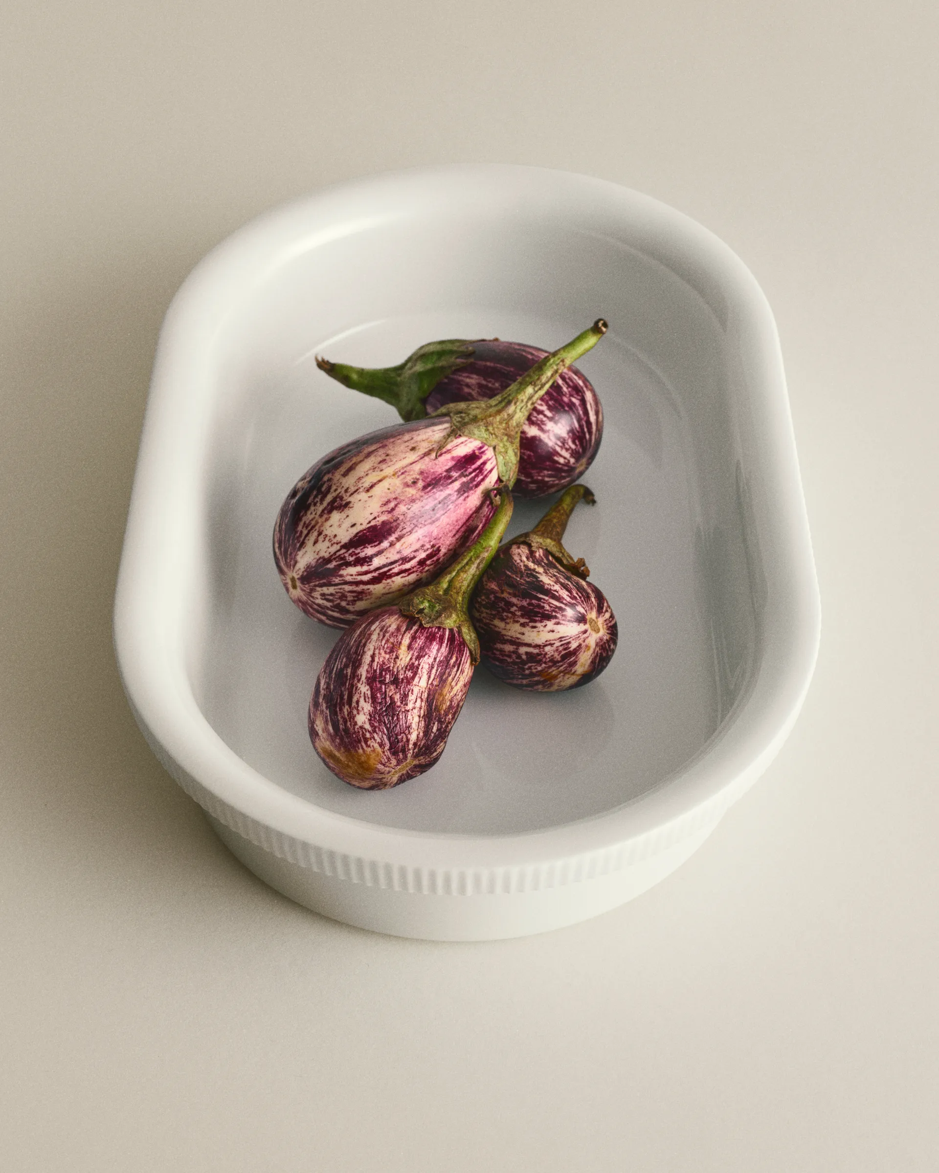 Bernadotte oven dish oval 20.1x31.6 cm, White Georg Jensen