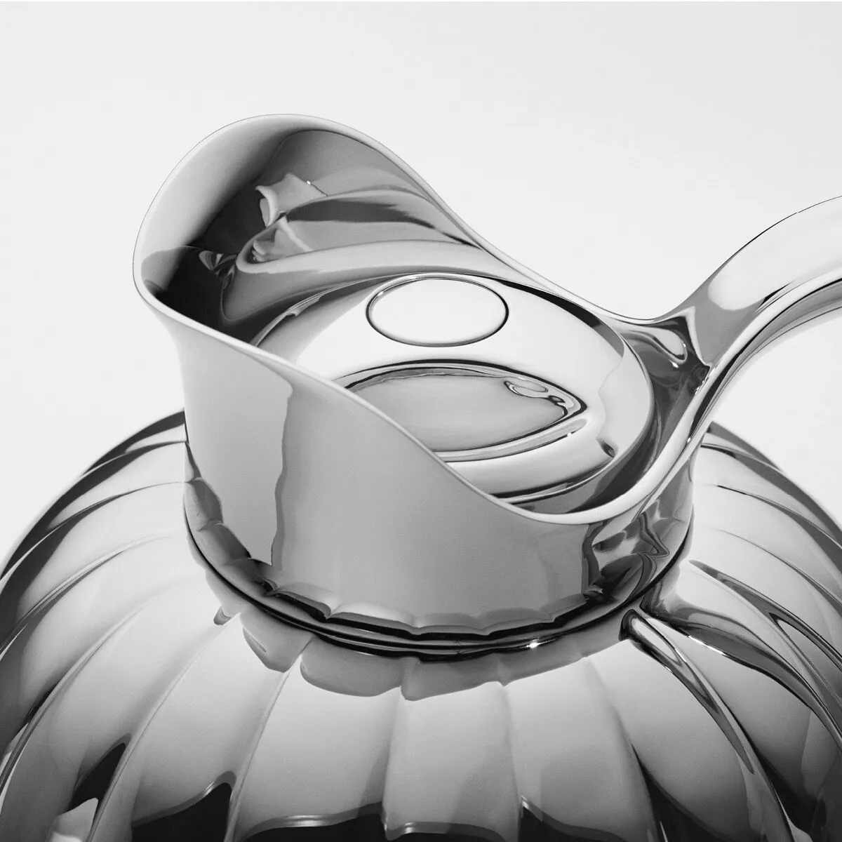 Bernadotte push lid to termos jug, Stainless steel Georg Jensen