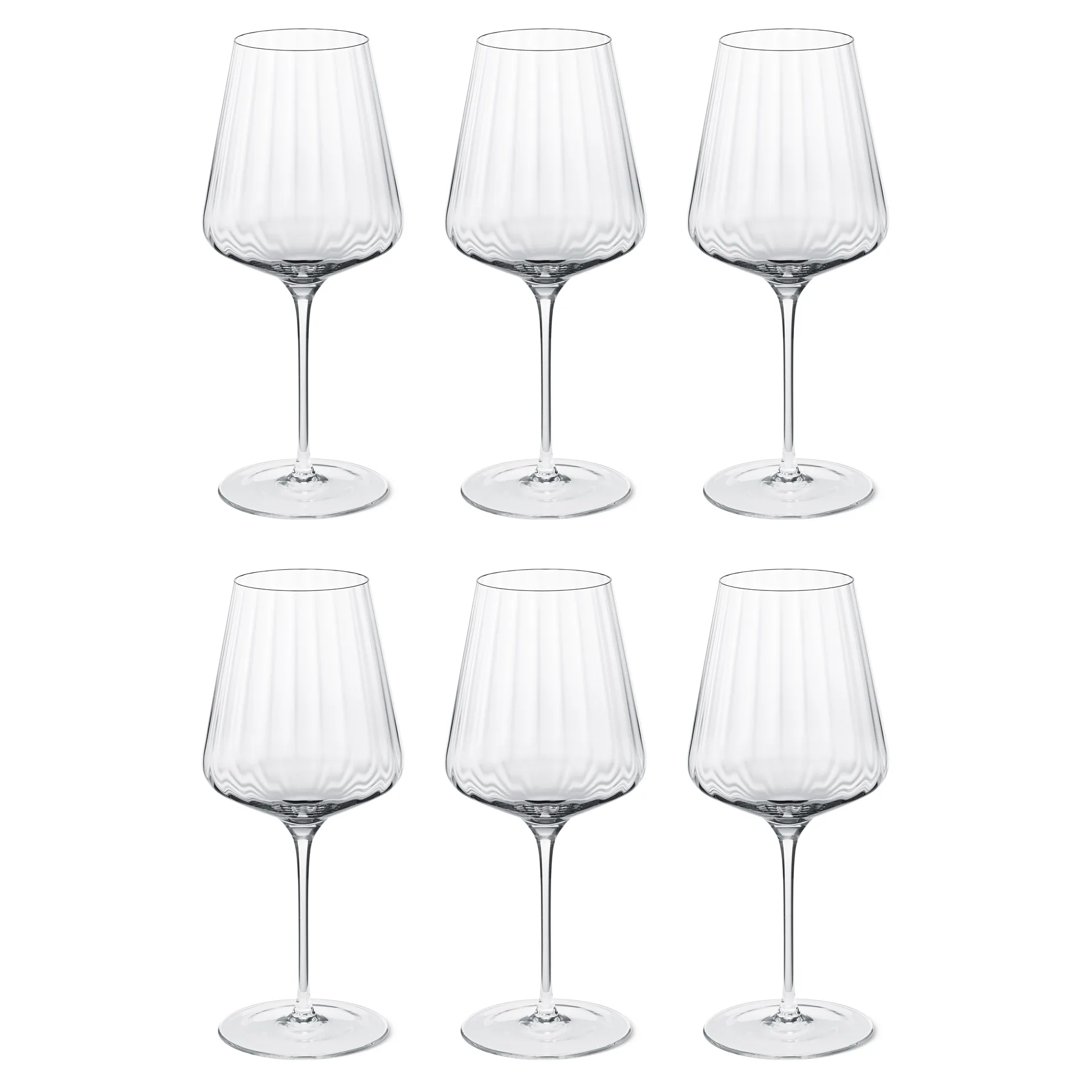 Bernadotte red wine glass 6-pack, crystalline Georg Jensen