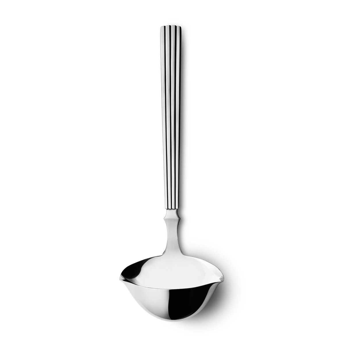 Georg Jensen Bernadotte sauce ladle 19 cm | Scandinavian Design | Spoons, scoops & ladles | Silver-coloured