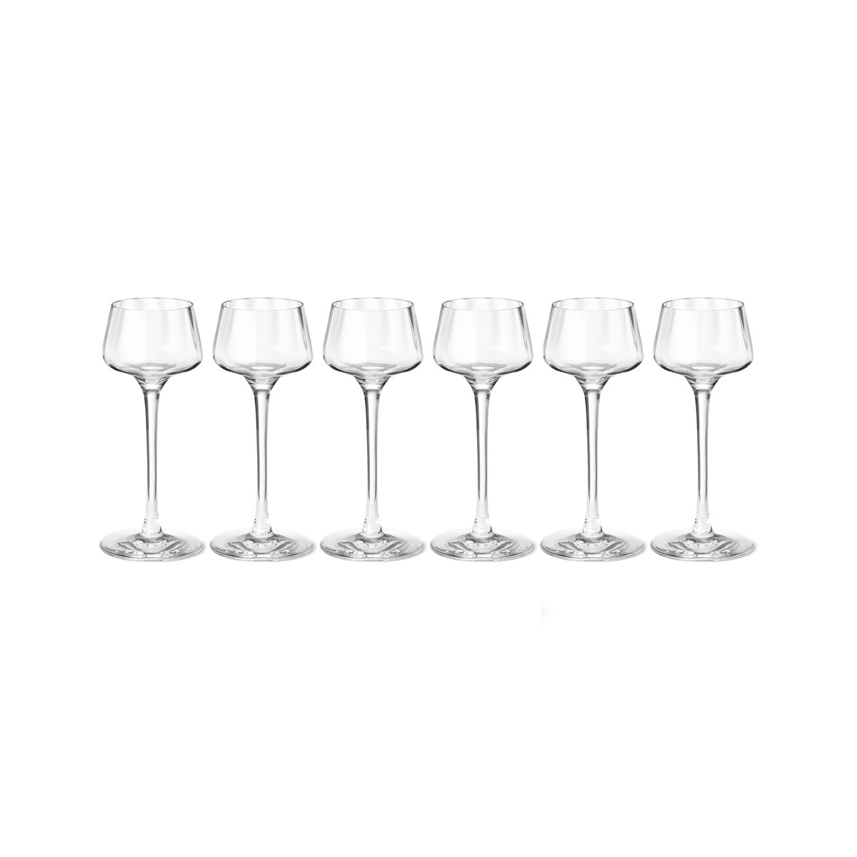 Georg Jensen Bernadotte snaps glass 6-pack 4cl | Scandinavian Design | Shot glasses | Transparent