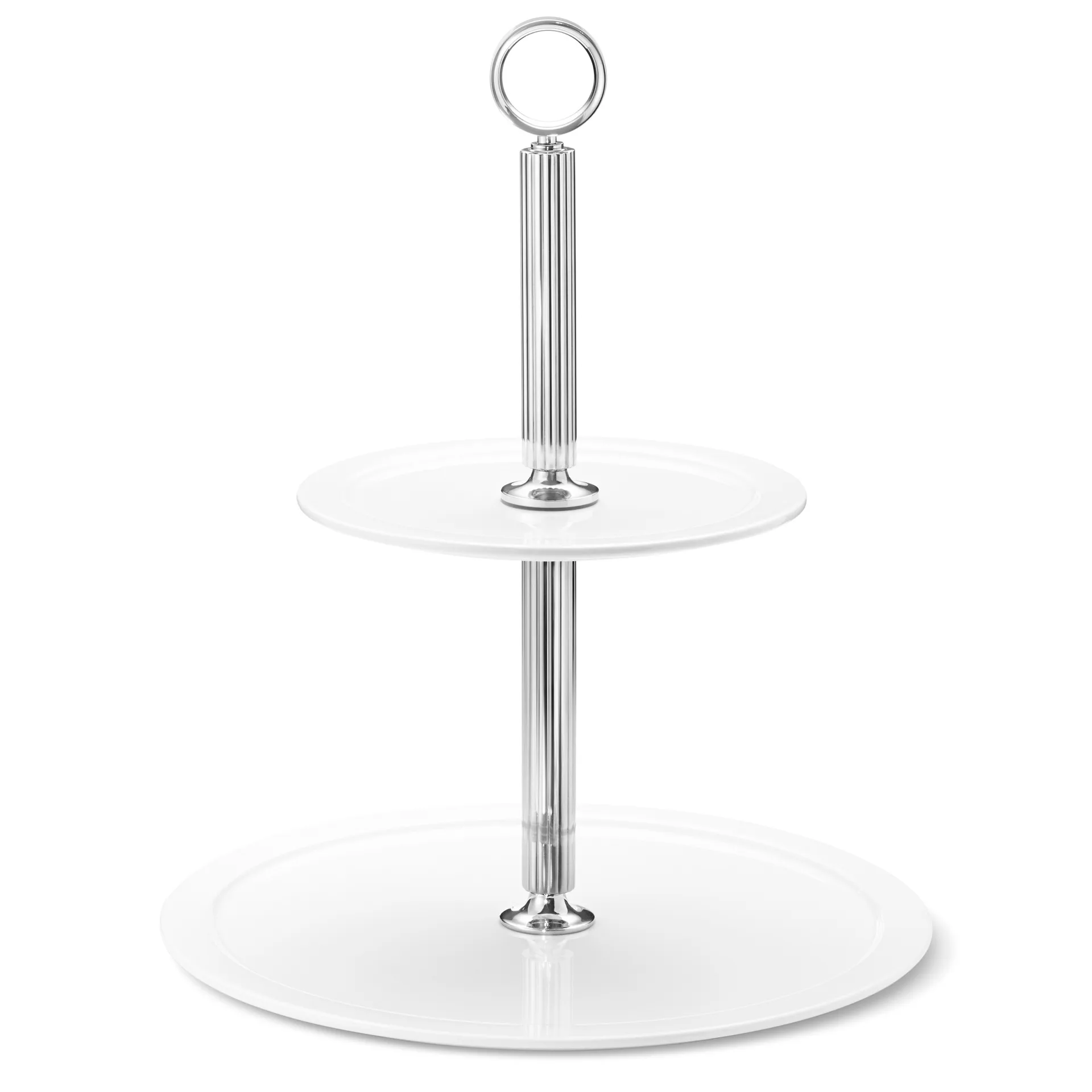 Bernadotte two tier cake stand, 29 cm Georg Jensen