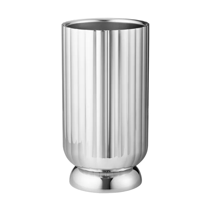 Bernadotte wine cooler Ø11.6x21.8 cm - Stainless steel - Georg Jensen