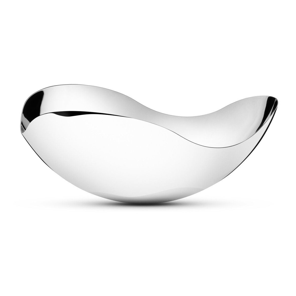 Georg Jensen Bloom serving bowl large, o 34 cm | Scandinavian Design | Decorative bowls | Grey
