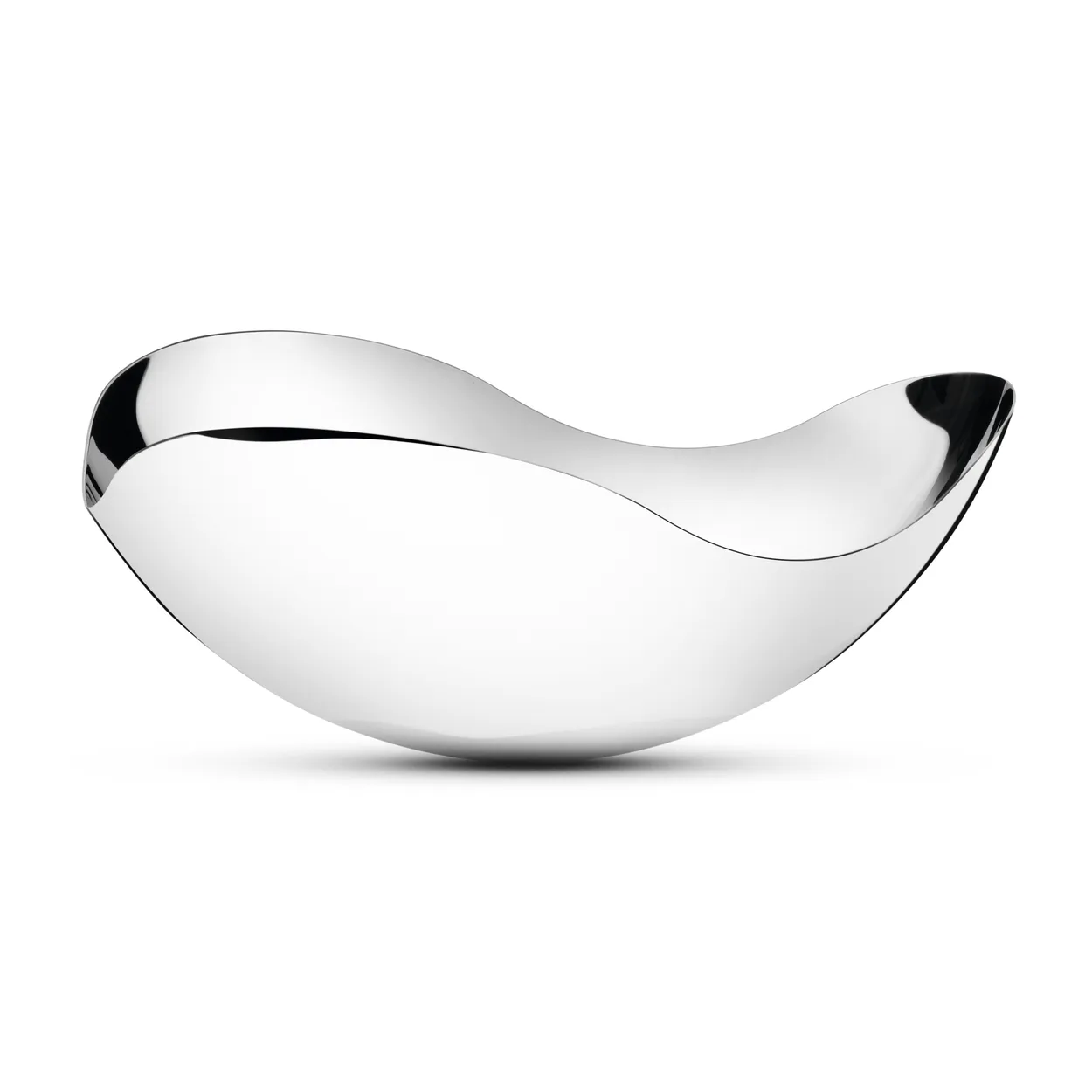Georg Jensen Bloom serving bowl small, Ø 26 cm | Scandinavian Design | Decorative bowls | Grey