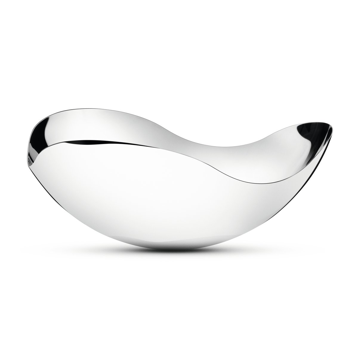 Georg Jensen Bloom serving bowl small, o 26 cm | Scandinavian Design | Decorative bowls | Grey
