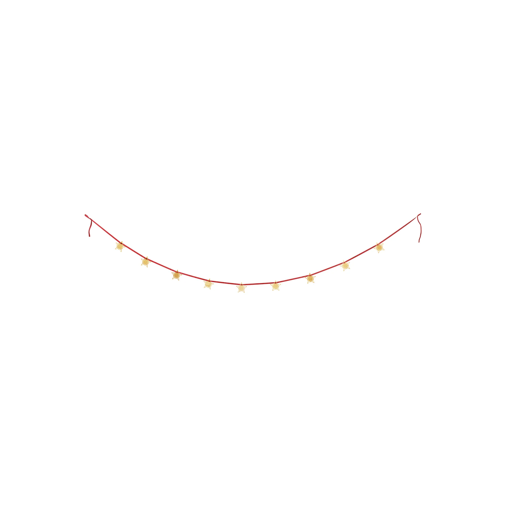 Classic Christmas garland 1.6 m, Gold Georg Jensen
