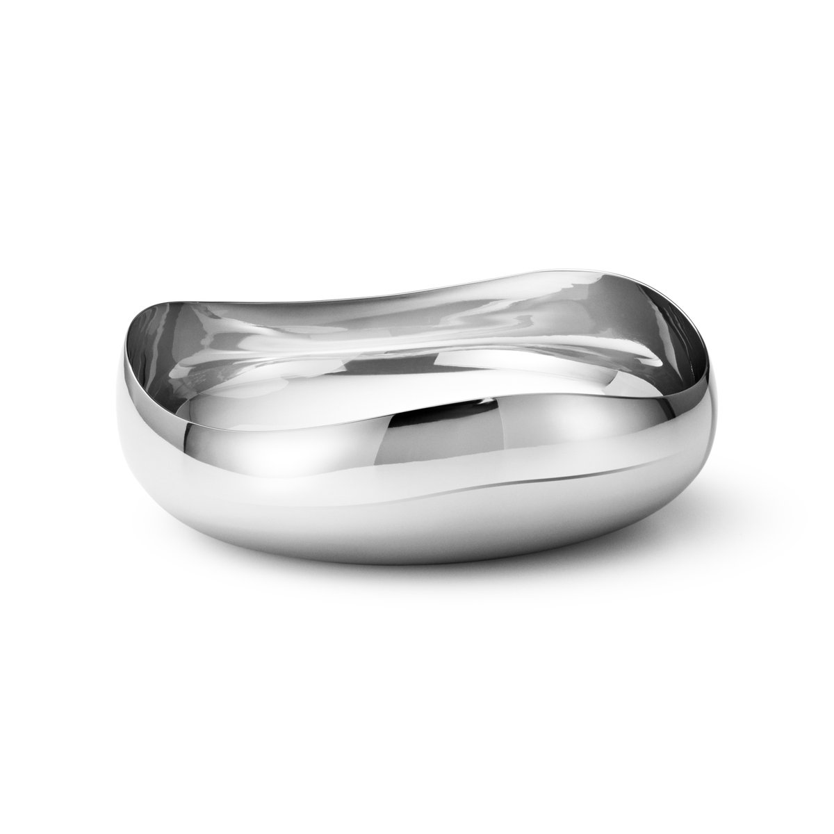 Georg Jensen Cobra bowl o16 cm stainless steel | Scandinavian Design | Serving bowls | Silver-coloured