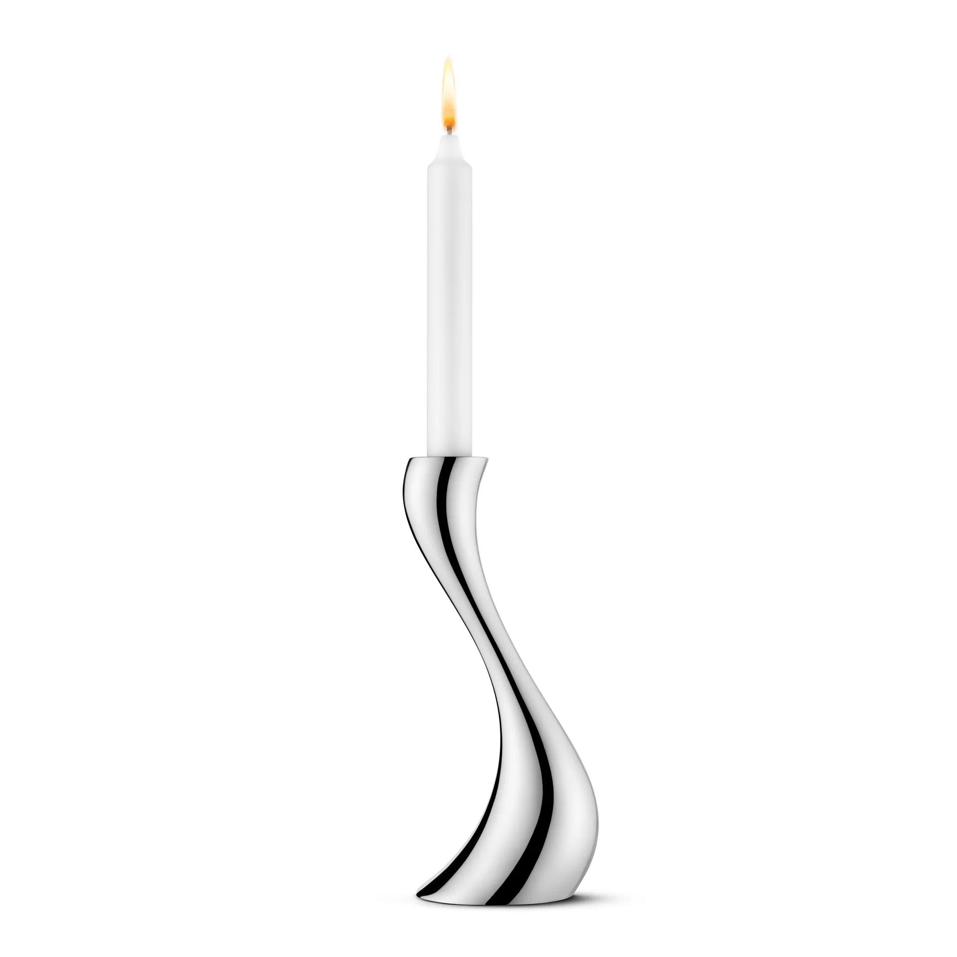 Cobra candleholder, medium, 20 cm Georg Jensen