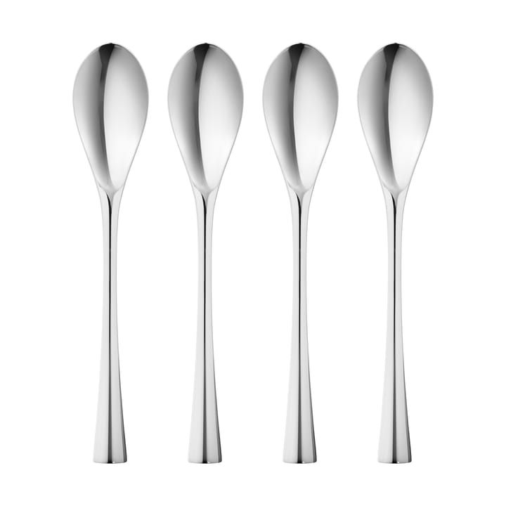 Cobra dessert spoon 4-pack - Stainless steel - Georg Jensen