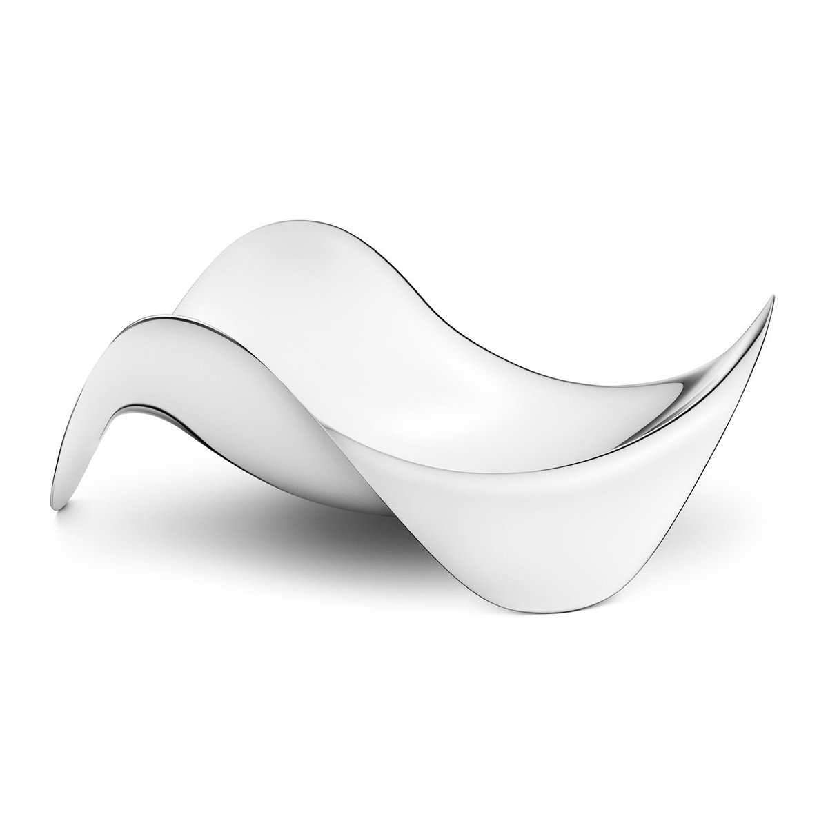 Georg Jensen Cobra serving bowl small, o 19,1 cm | Scandinavian Design | Serving bowls | Grey
