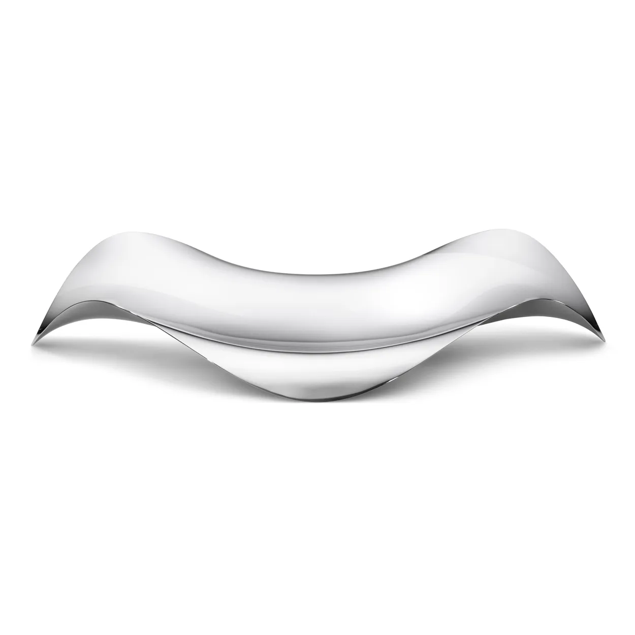 Georg Jensen Cobra tray oval 50 cm | Scandinavian Design | Serving platters & dishes | Grey
