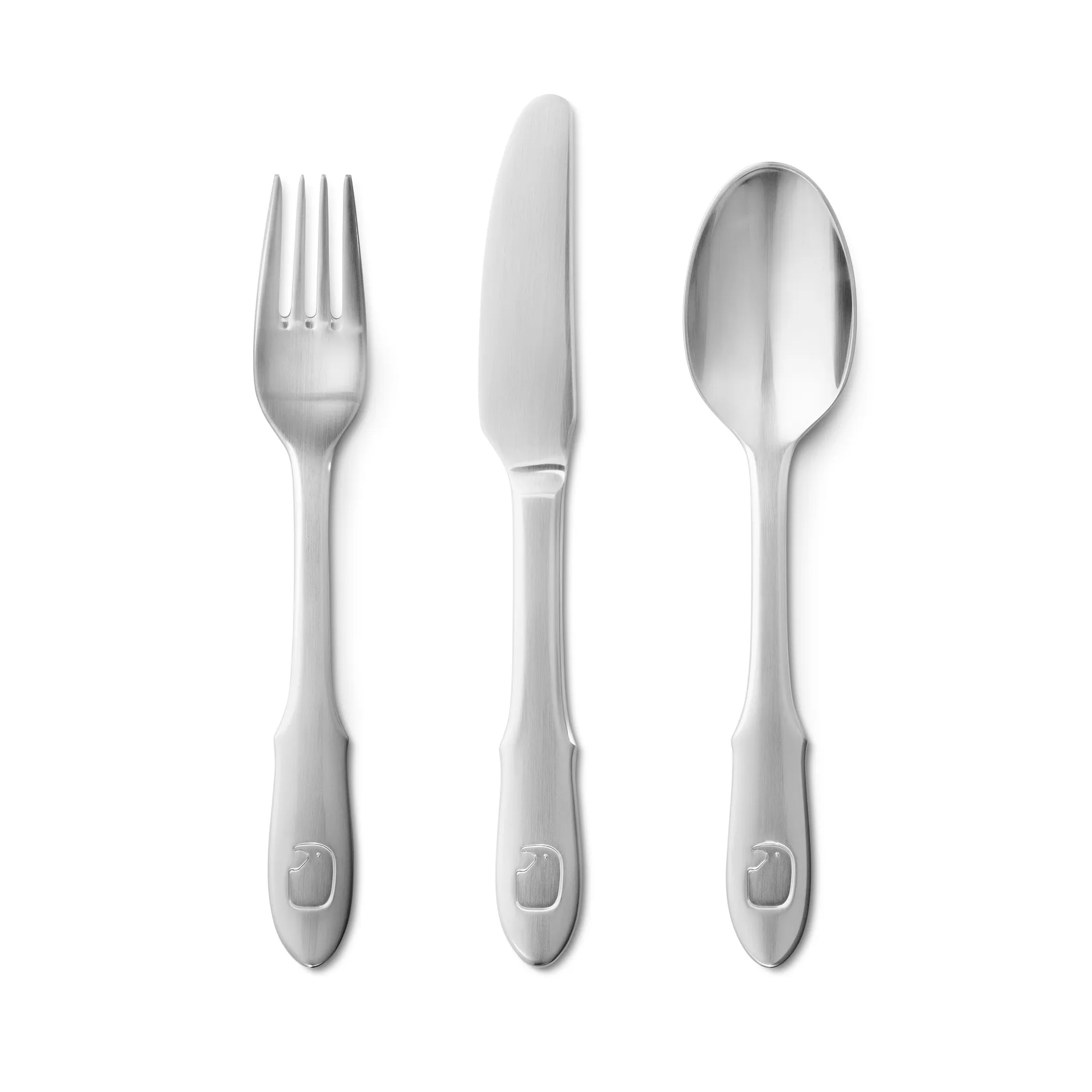 Elephant children cutlery set, 3 pieces Georg Jensen