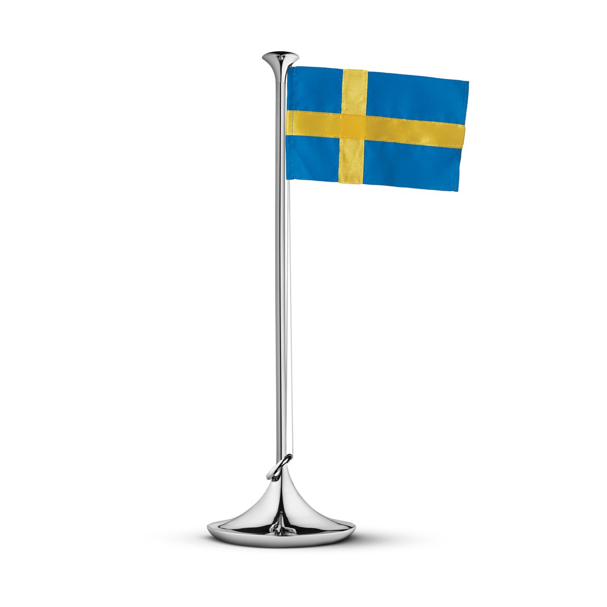Georg Jensen Georg birthday flag Sverige 39 cm | Scandinavian Design | Decorative accessories | Silver-coloured