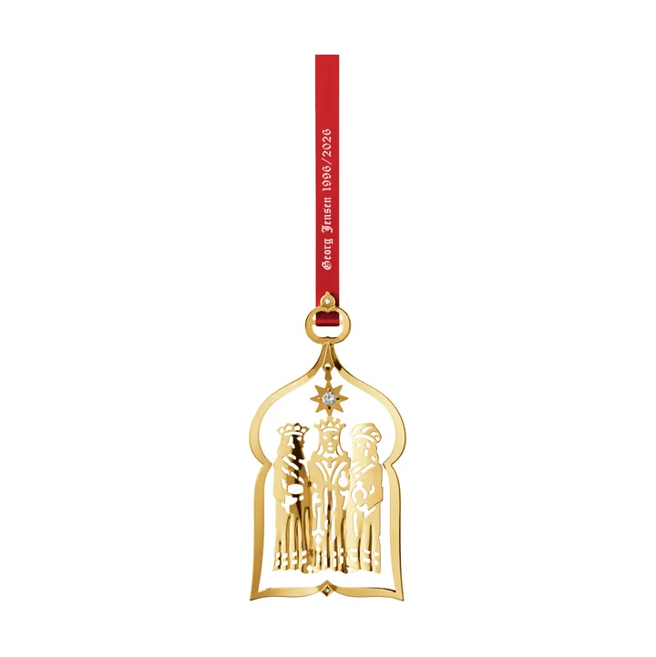 Georg Jensen anniversary mobile - 1996 edition, gold - Georg Jensen