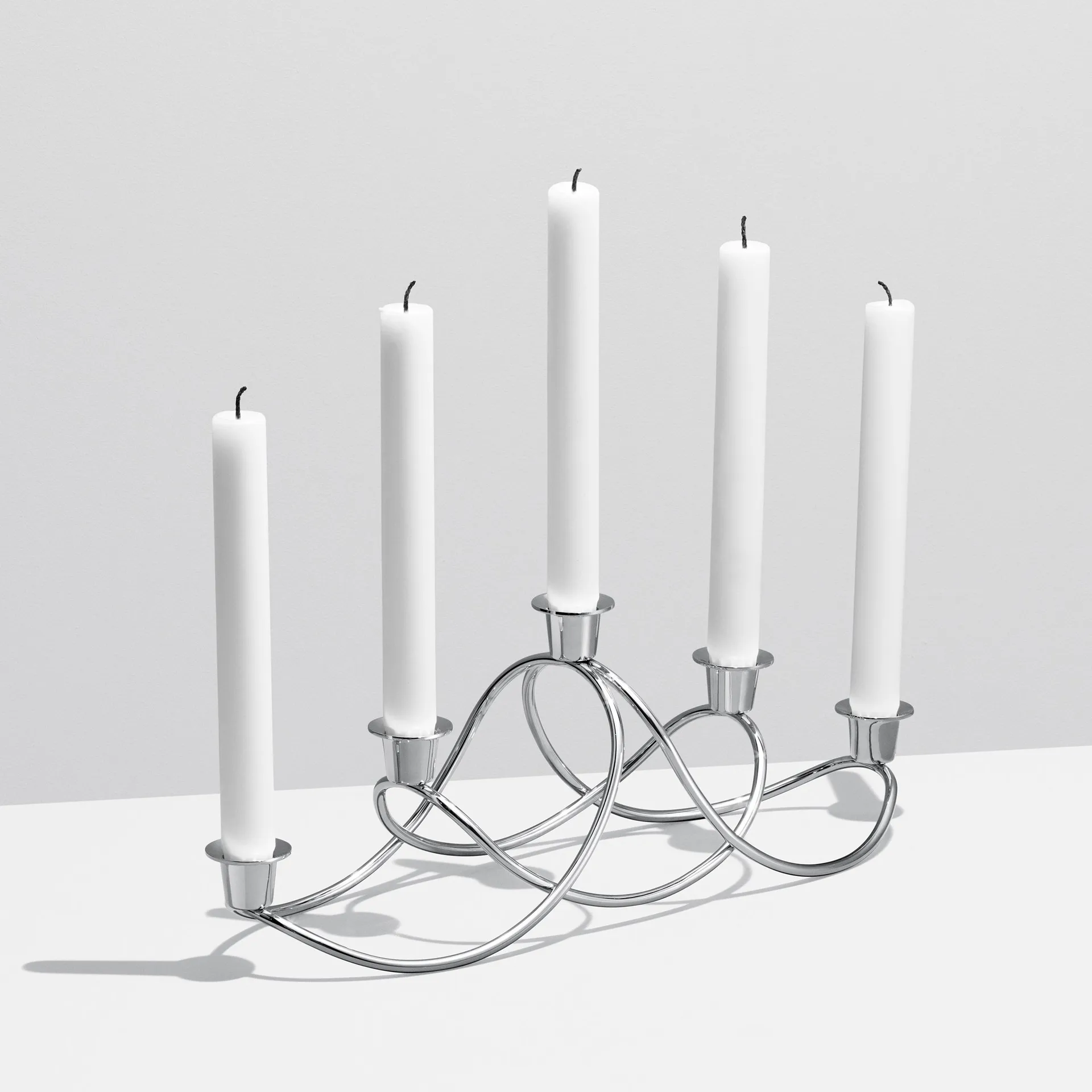 Harmony candle holder, polished Georg Jensen