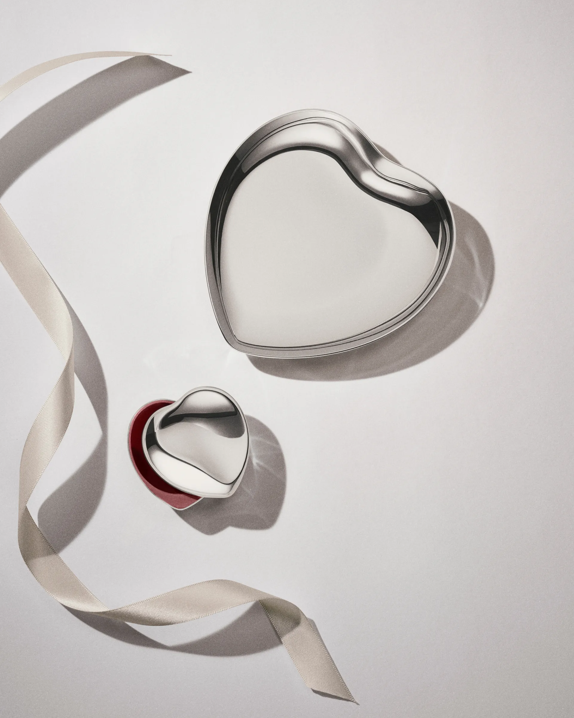 Heart ask, Stainless steel Georg Jensen