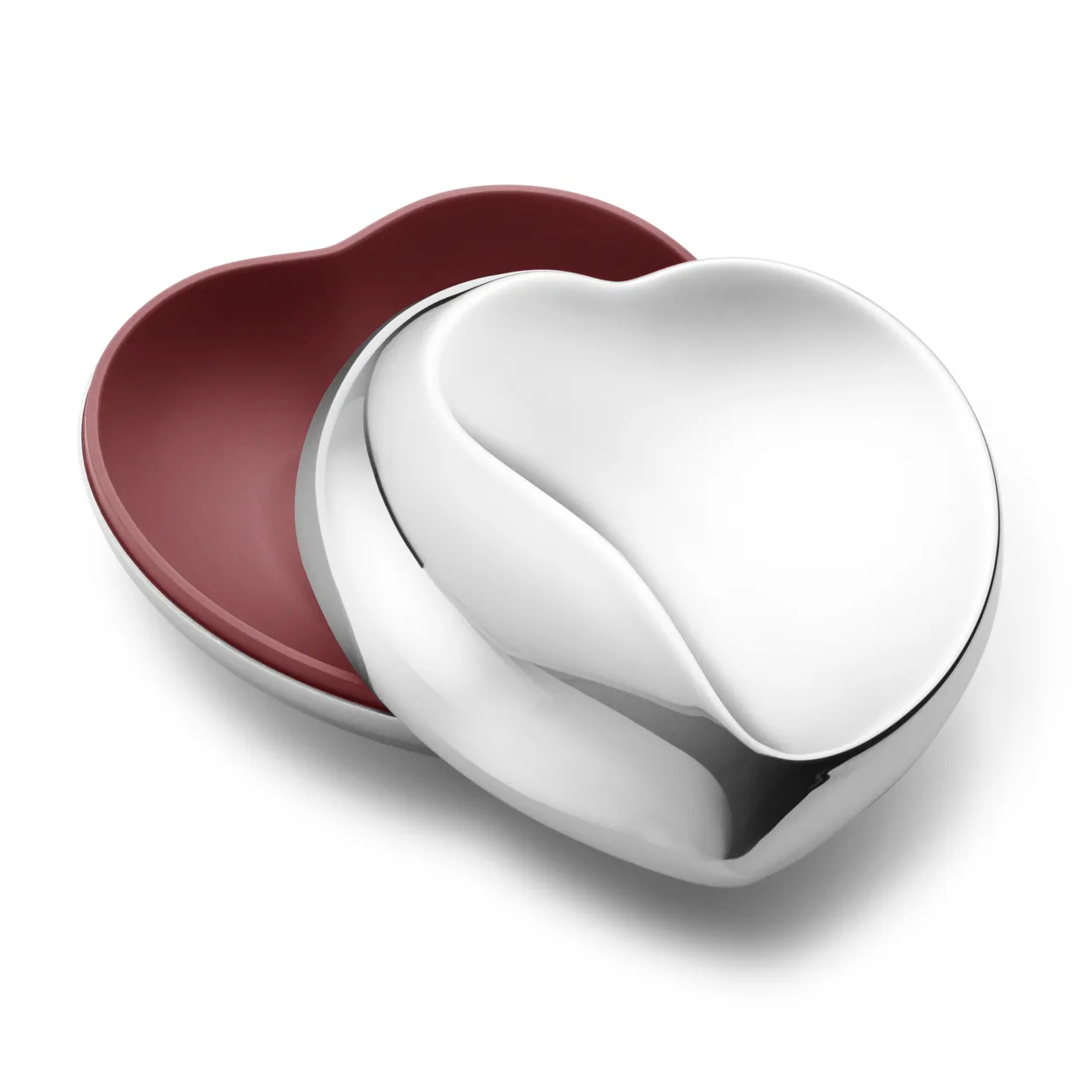Georg Jensen Heart box jewellery box Large 12x13 cm