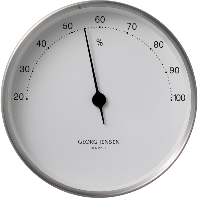 Georg Jensen Henning Koppel Hygrometer 10 cm White