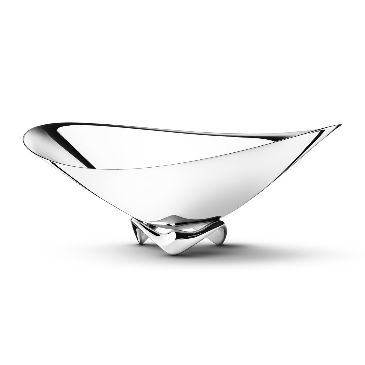Georg Jensen HK Wave bowl o 42 cm | Scandinavian Design | Serving bowls | Grey