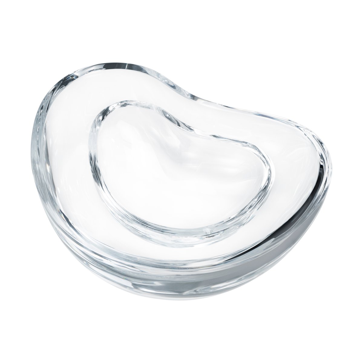 Georg Jensen Indulgence caviar bowl Clear | Scandinavian Design | Serving platters & dishes | Transparent