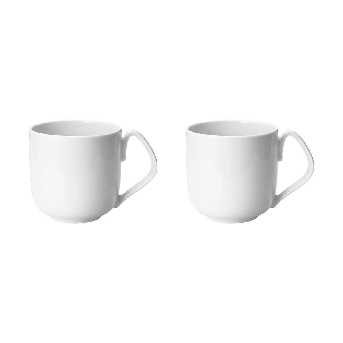 Georg Jensen Koppel cup 27 cl 2-pack White | Scandinavian Design | Coffee cups | White